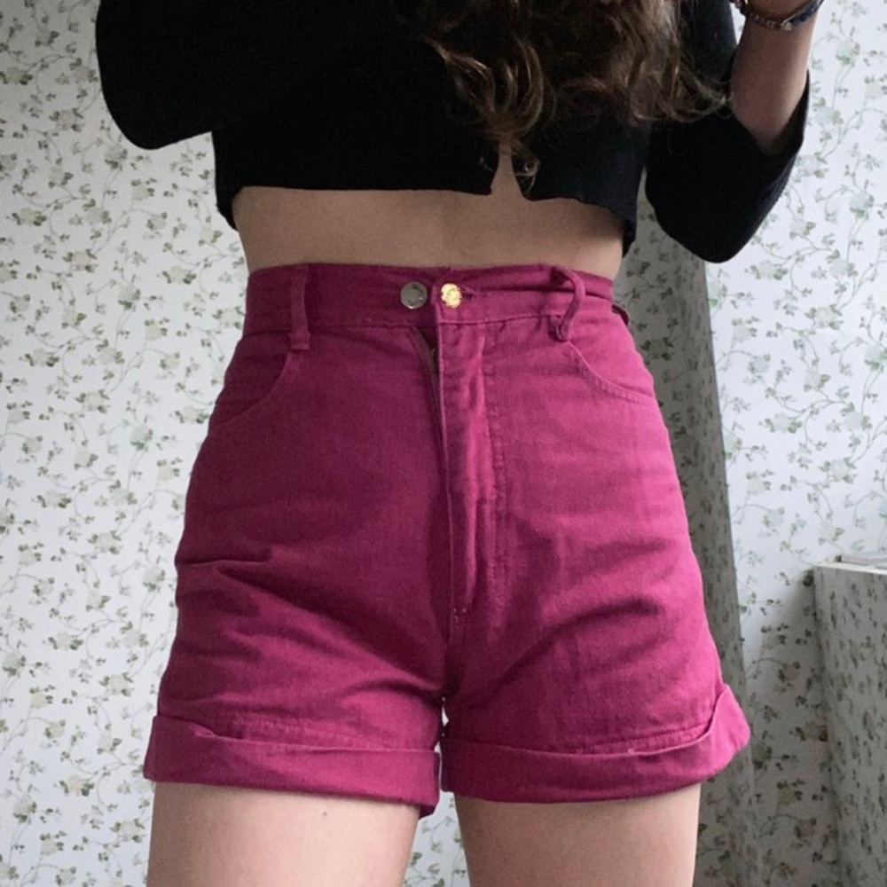 Vintage High Waist Paris Blues - Jean Shorts